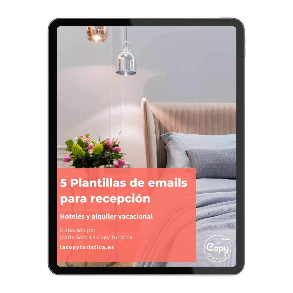 Plantillas de emails para recepción